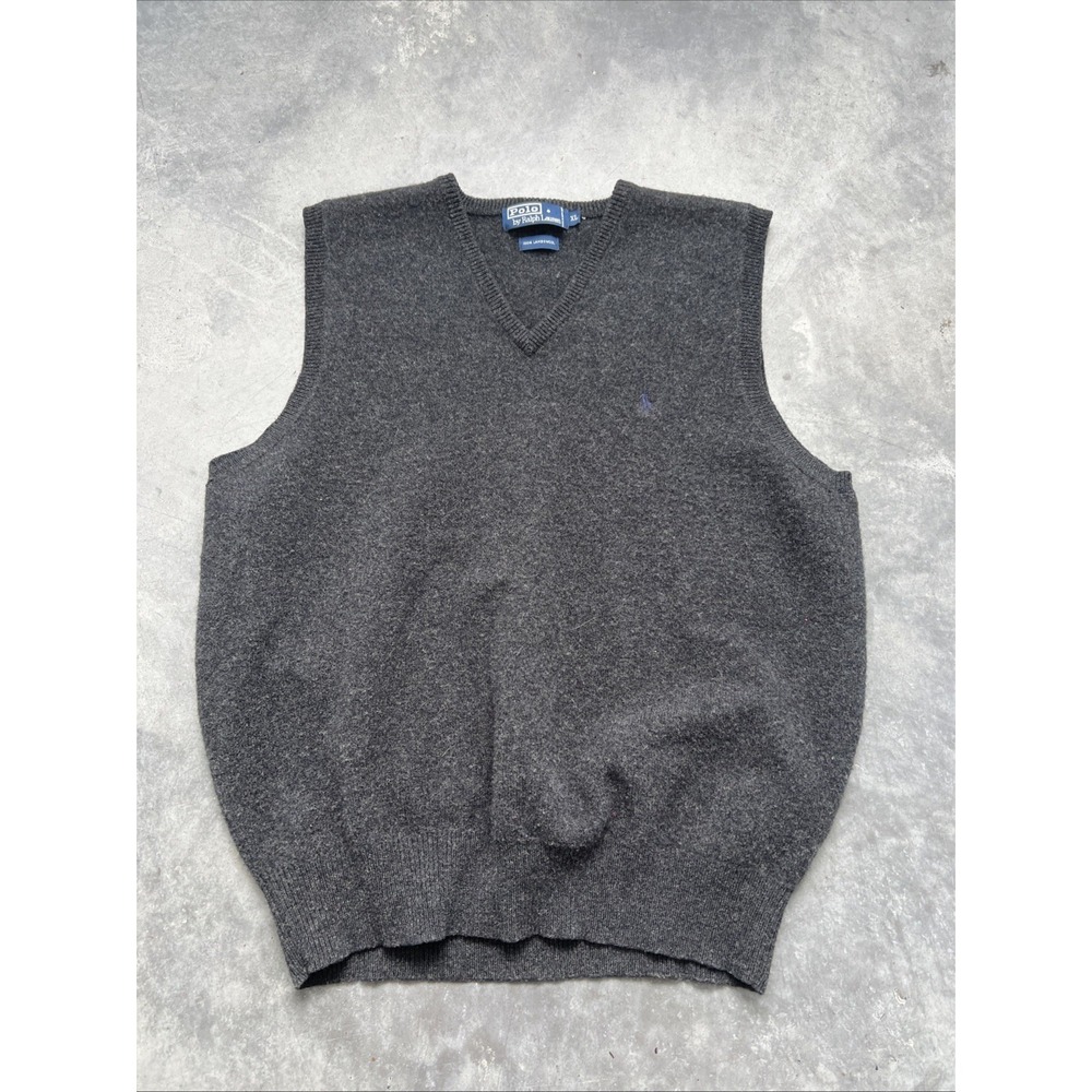 Polo Ralph‎ Lauren Size XL 100 Lambswool Vest